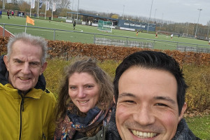 Bezoek aan hockeyclub GMHC